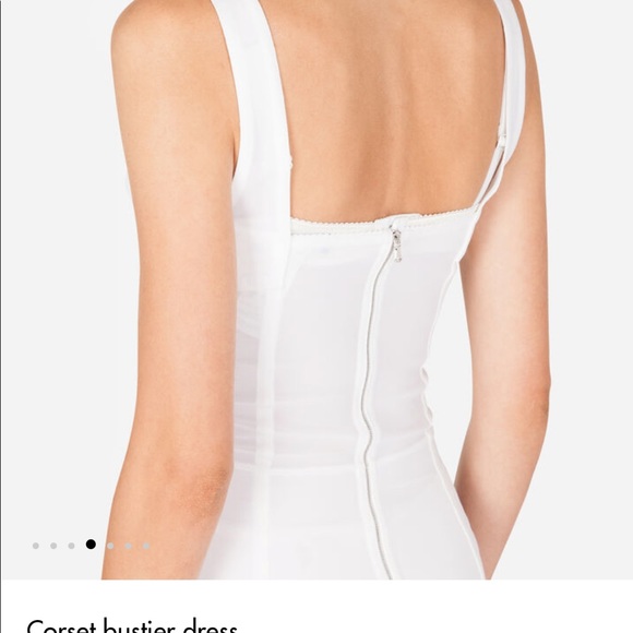 Dolce & Gabbana Corset Bustier Dress White 42IT - Picture 3 of 16